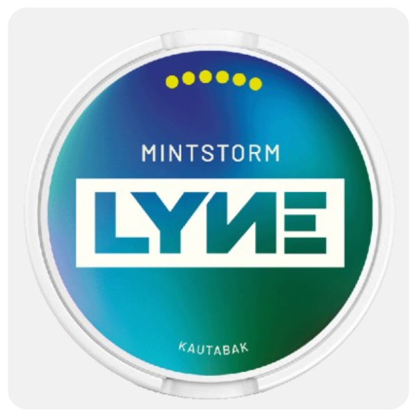 LYNE Mintstorm White Chewing Bag